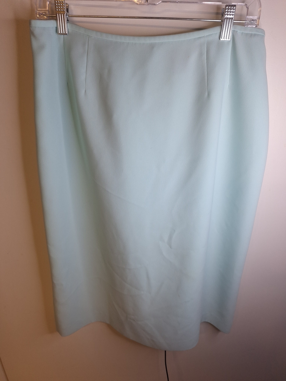 Kasper Evan Pacone Sea Green Women's Blazer Size 14 and Skirt Size 12 SET - Picture 5 of 7